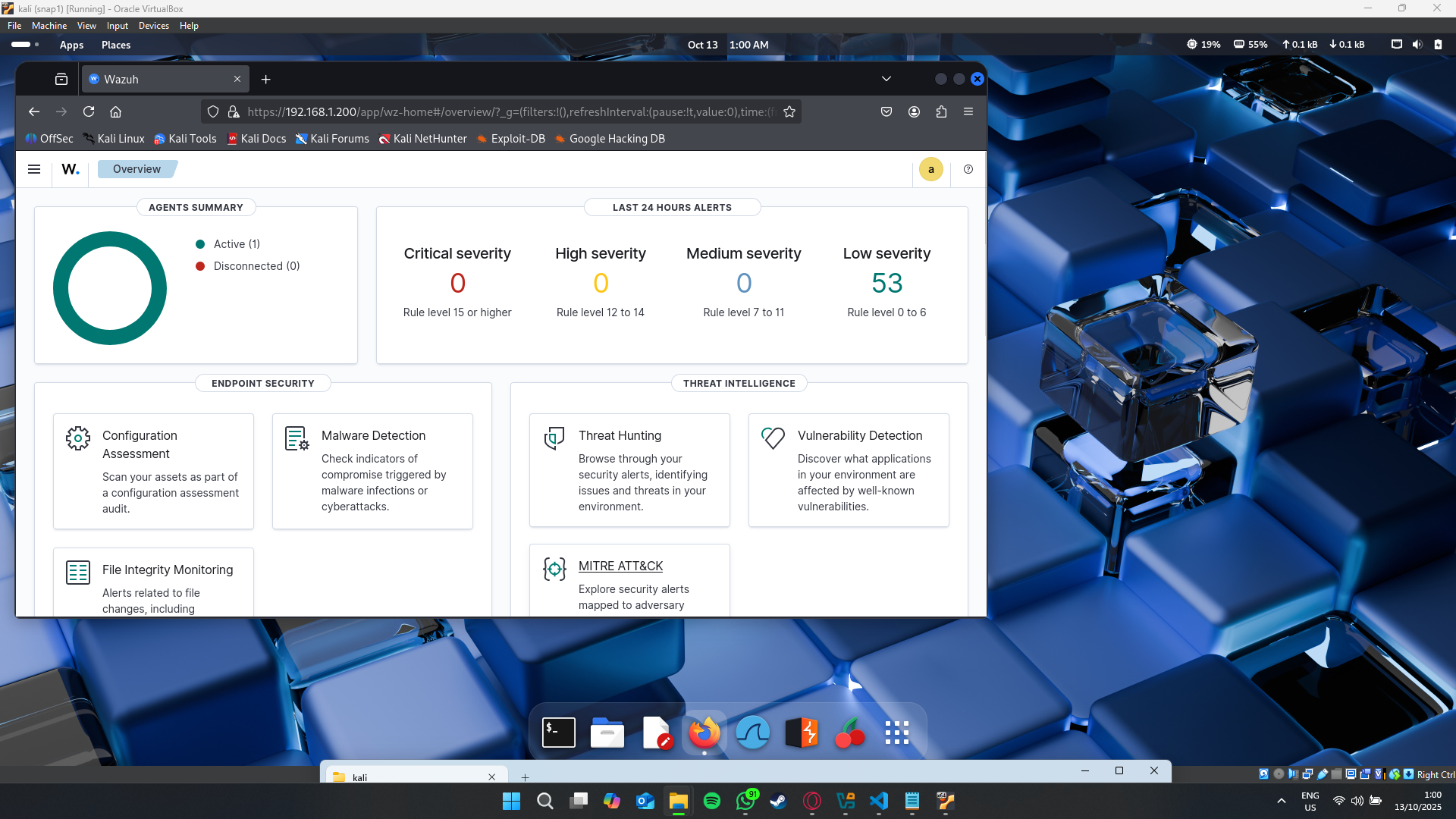 Basic Devensive Lab (Honeypot)